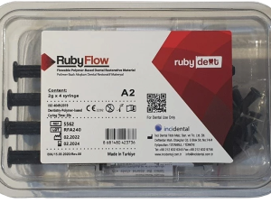 Rubydent Ruby Flow Akışkan Kompozit 4'Lü Tek Tip